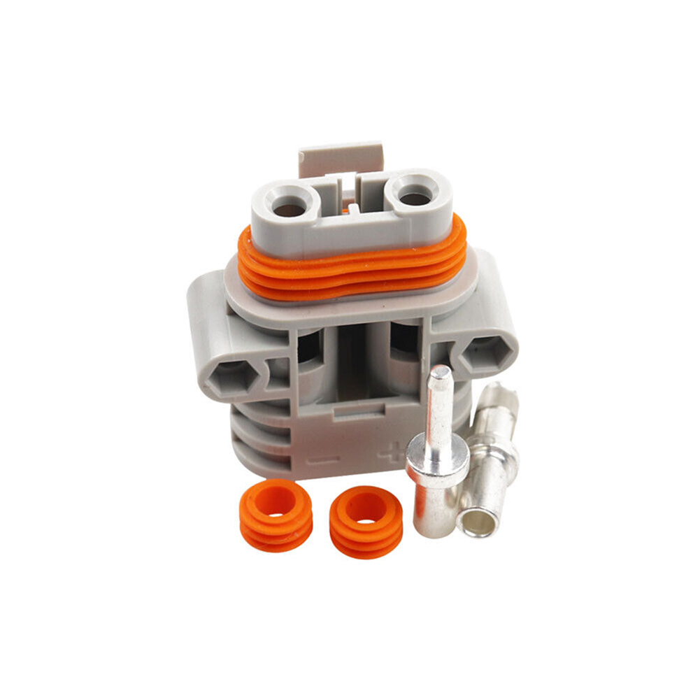 50A 600V High Power Male/Female Connector Straight Plug For Electric Car Battery 50A 600V 2 Number Of Stitches Connector