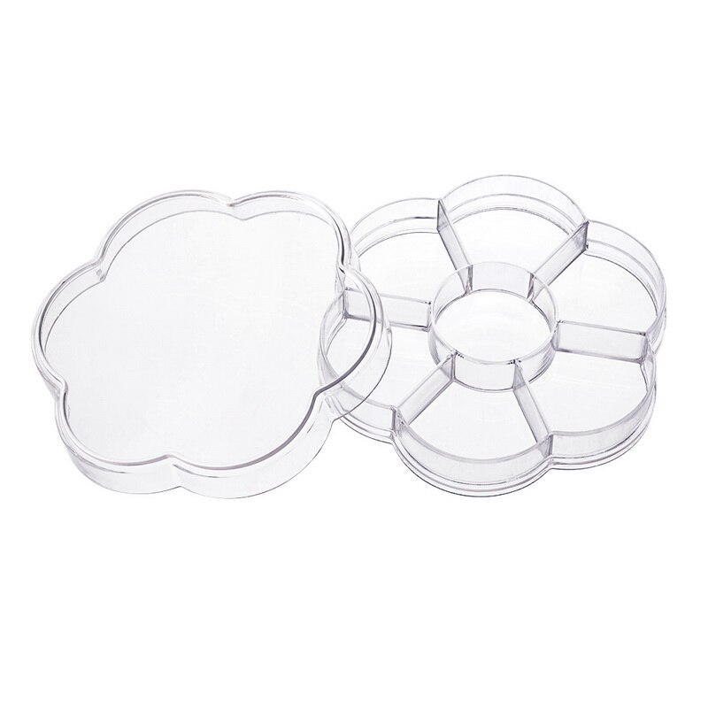 Grille Multiple acrylique transparent maquillage organisateur boîte de rangement rouge à lèvres ongles perceuse vernis organisateur cosmétique bijoux support de la boîte