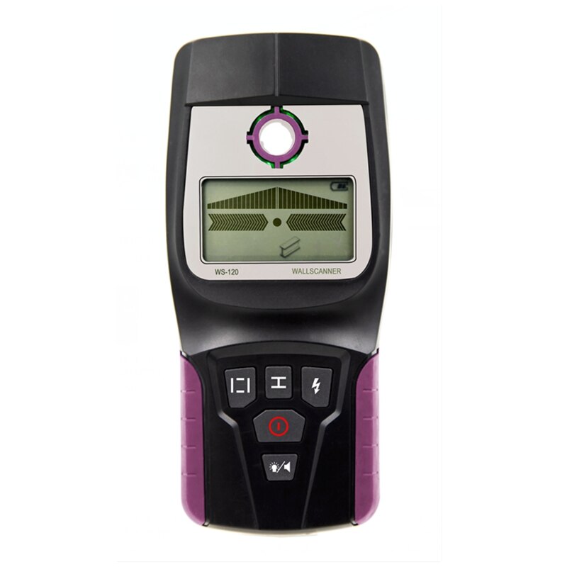 Nicety Handheld Wall Scanner Ferrous Metal Copper Wood AC Cable Live Wire PVC Water Pip Detector Finder LCD Wall Diagnostic-tool