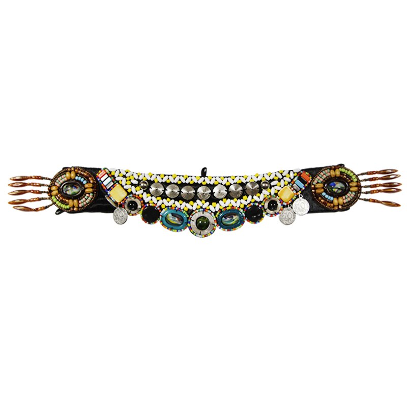 Tribal Belly Dance Accessories Women Headpieces Dance Headbands Bellydance Beads Rhinestones Gypsy Vintage Headbands
