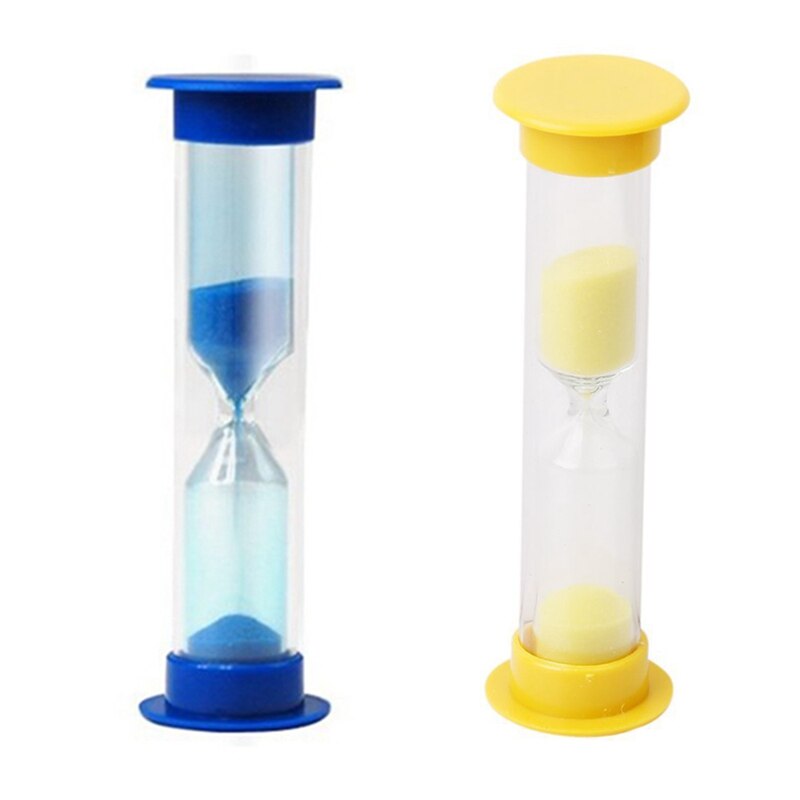 Five Minutes Hourglass & Sand Timer Childrens Kids Toothbrush 2 Mins Egg Timer, Blue