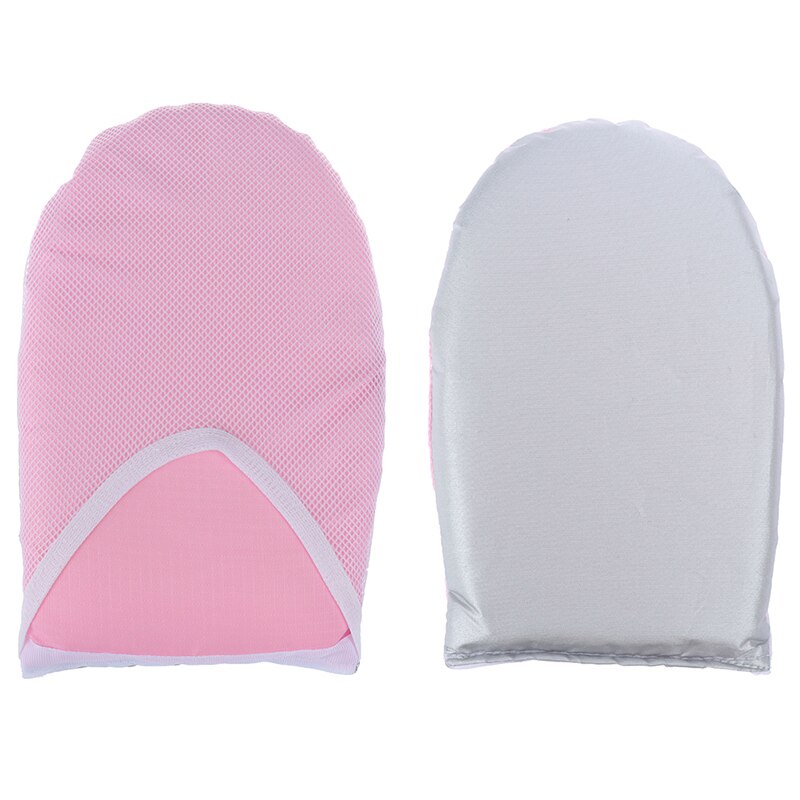 Håndholdt mini strygejern ærme strygebræt holder varmebestandig handske til tøj tøj damper bærbar strygehandske