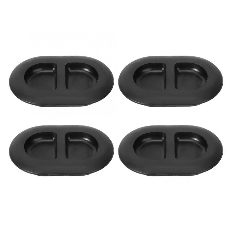 4pcs Car Chassis Waterproof Rubber Stopper Plugs Fit for Jeep wrangler JK 2007
