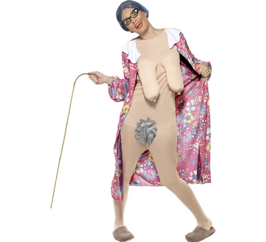 Disfraz de Abuela Salida para adultos - Despedidas de Soltero/a - Cachondos/Originales/Despedidas de soltero - Disfraces para