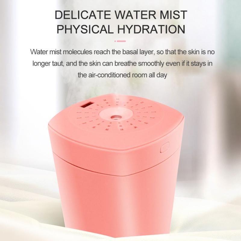 550ML ambona kolorowa lampa nawilżacz kreatywny samochód oczyszczacz powietrza USB samochód elektroniczny Atomizer samochód nawilżacz oleju odświeżacze powietrza