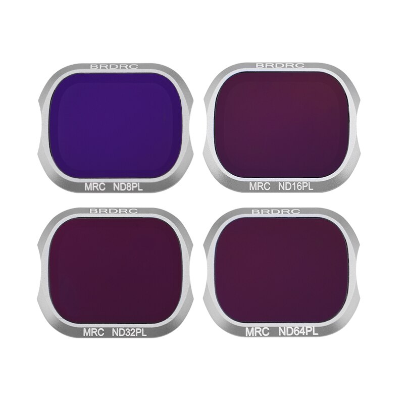 Lens Filter for DJI MAVIC 2 Pro Camera Filter UV CPL ND Sets ND16 ND32 ND4 ND8 PL Polarizer Neutral Density Optical Glass Filter: ND PL 4 IN 1