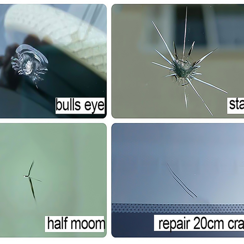 Diy bil forrude reparationssæt værktøj bil glas reparation harpiks lim til bil revne forrude reparation værktøj sæt