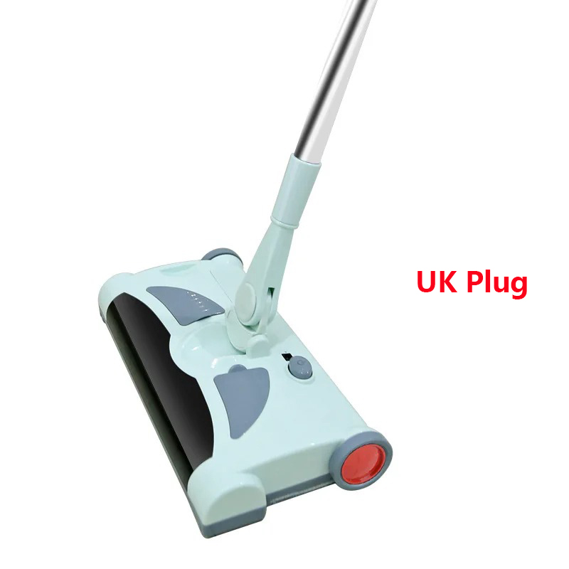 UNTIOR Electric Floor Sweeper Cleaner Vacuum Rechargeable Wireless Hand Push Vacuum Cleaner Household Electric Mop Broom Robot: MULTI