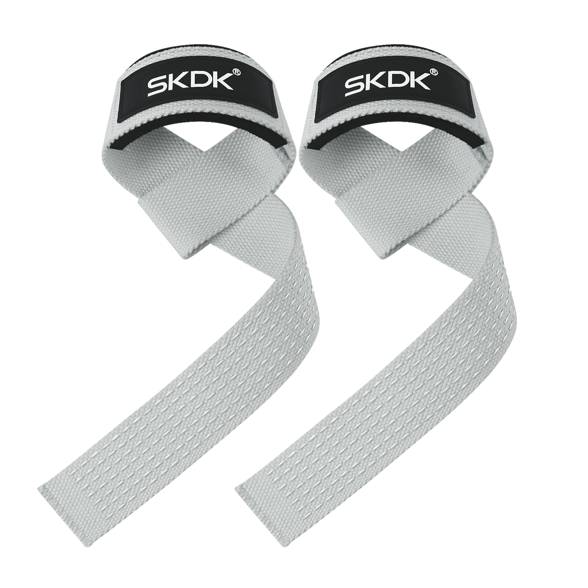 Sangles d'haltérophilie antidérapantes en Silicone, 2 pièces/4 pièces/3 paires, sangles de poignet de musculation, Deadlifts Crossfit, poignées de poignet: Clair