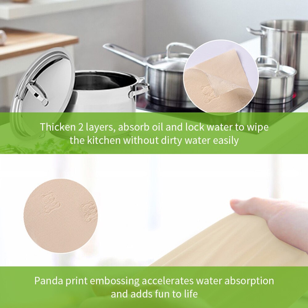 Multifold Paper Towels With Fast-Drying Absorbency Kitchen Absorbent Paper Towels Bamboo Pulp Natural Paper