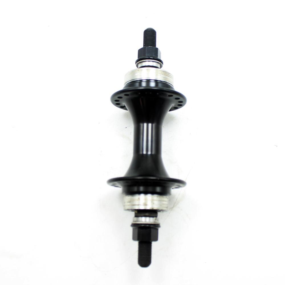 BMX Bicycle Hub Double Thread 10mm Axle Bearing Rear Hub 36H Aluminum Alloy Bicycle Accessories