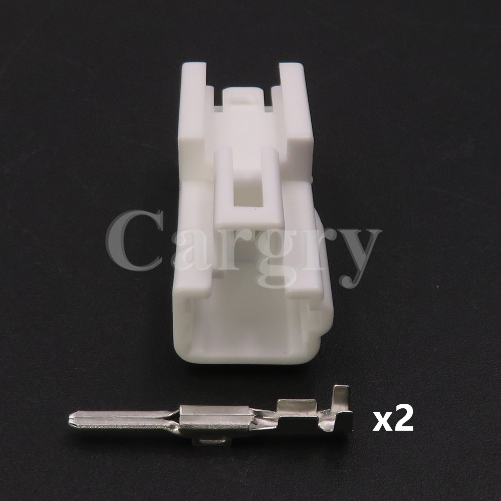 1 conjunto 2p mg651026 mg641029 6149-1251 7283-1020 90980-1247 soquete do fio do sensor do abs do carro para o conector da lâmpada do automóvel de toyota: Branco