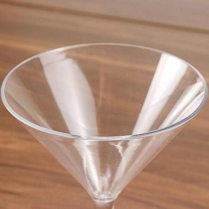 Acryl Kegel-Geformte Wein Glas kunststoff transparent cocktail glas -proof wein glas set PC kunststoff wein glas