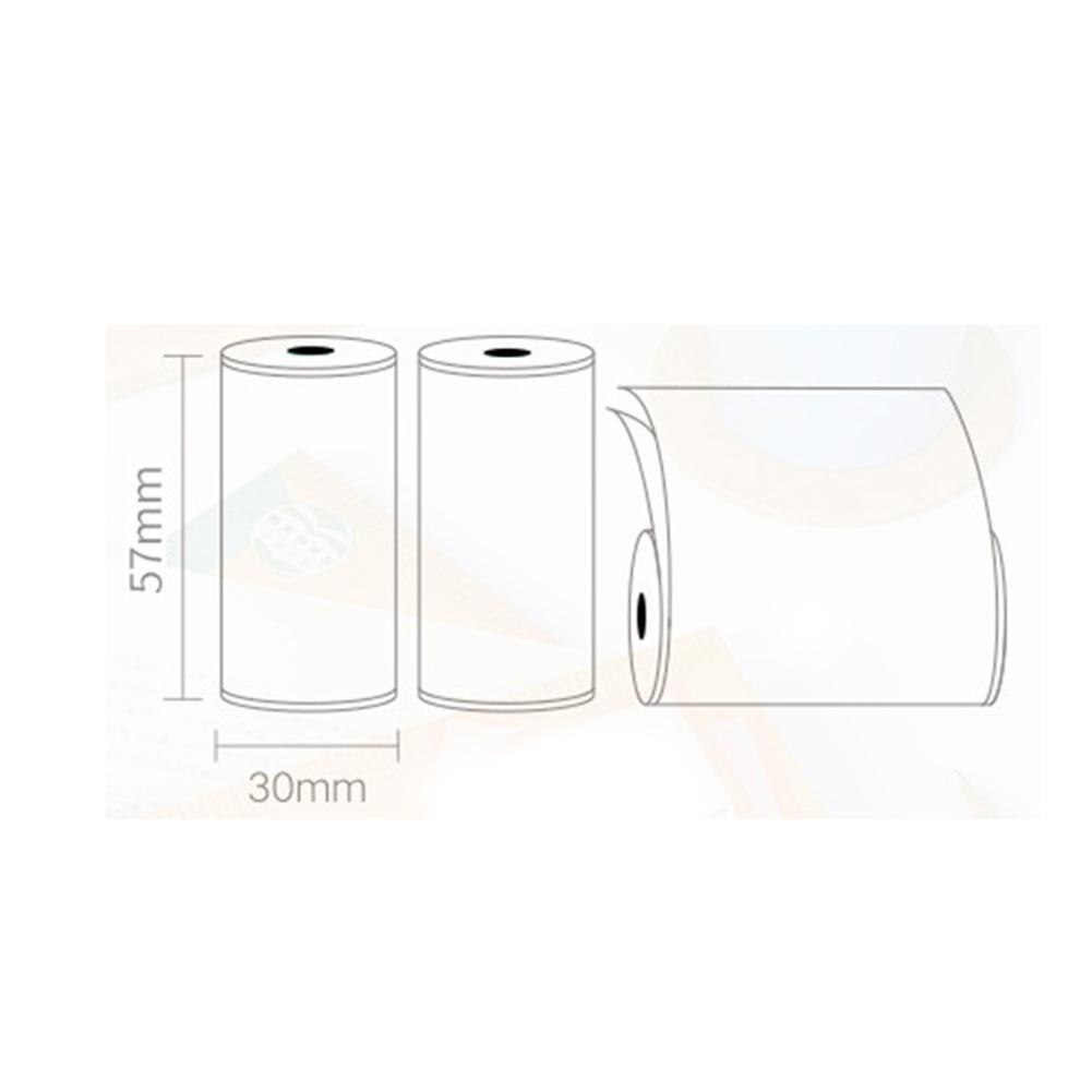 1 Roll Pocket Mobiele Printer Zelfklevende Papierrol Thermisch Papier Geschikt Voor Paperang Peripage Printer