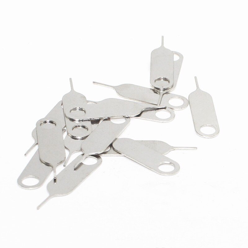 20-1000Pcs Universal Round hole Sim Card Tray Pin Ejecting Removal Needle Opener Ejector For Mobile phone