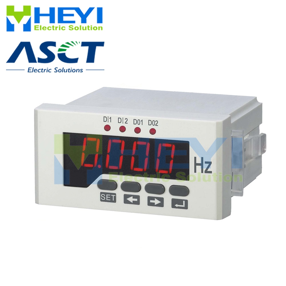 LED digital Frequency hz meter 48mm*96mm single phase digital frequency meters with RS485 communication