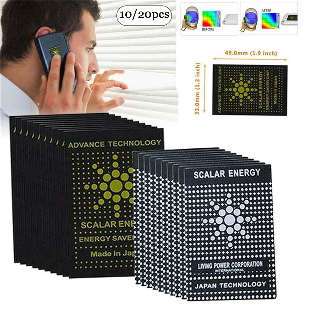 10/20 Pcs Anti Radiation Shield EMF Protection Neutralizer Sticker Scalar Energy Shield For Cell Phone Anti Radiation Sticker
