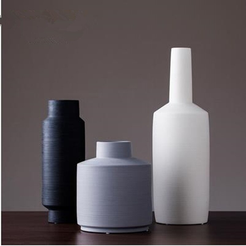 Ceramic vase, European-style art, home office restaurant bar desk table decorations, wedding decoration
