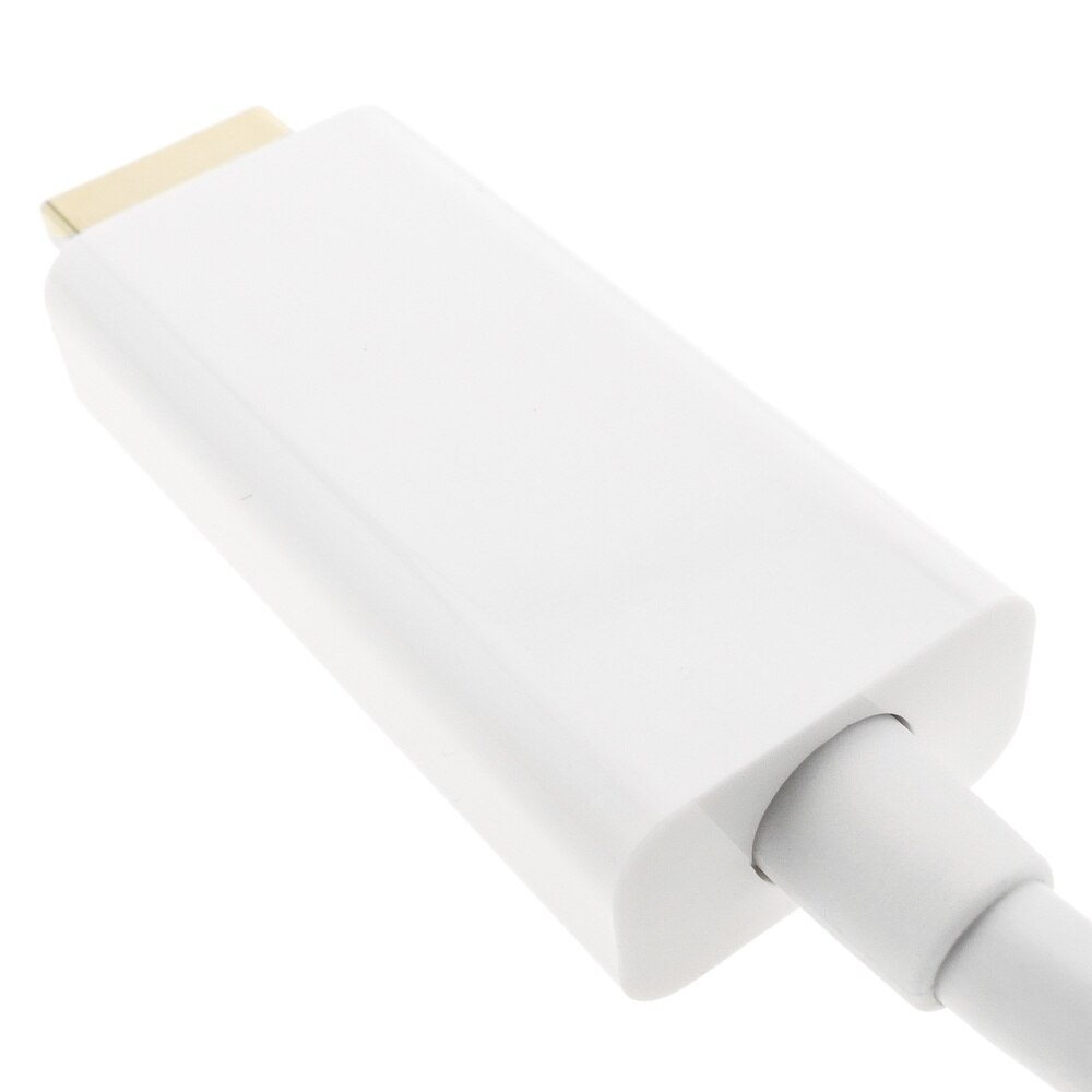 BeMatik-mini DisplayPort male to HDMI male Cable 1 m