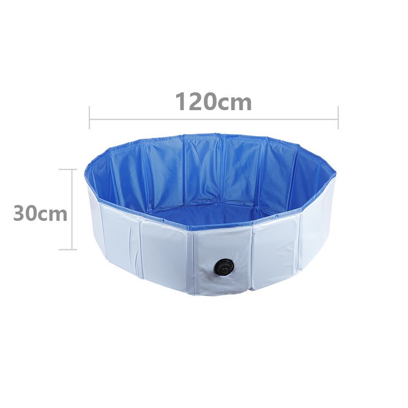 Hund pool vikbar hund simbassäng husdjur bad badkar badkar husdjur pool hopfällbar badpool för hundar katter barn