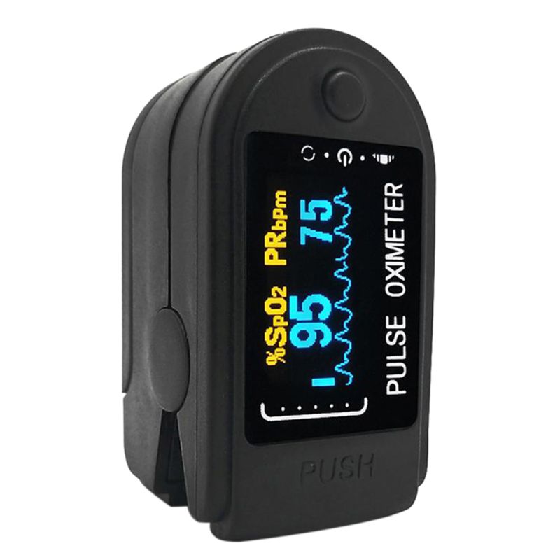 Pulsoksymeter oksygenmetningsmonitor spo 2 fingerpuls pulsoksymetre