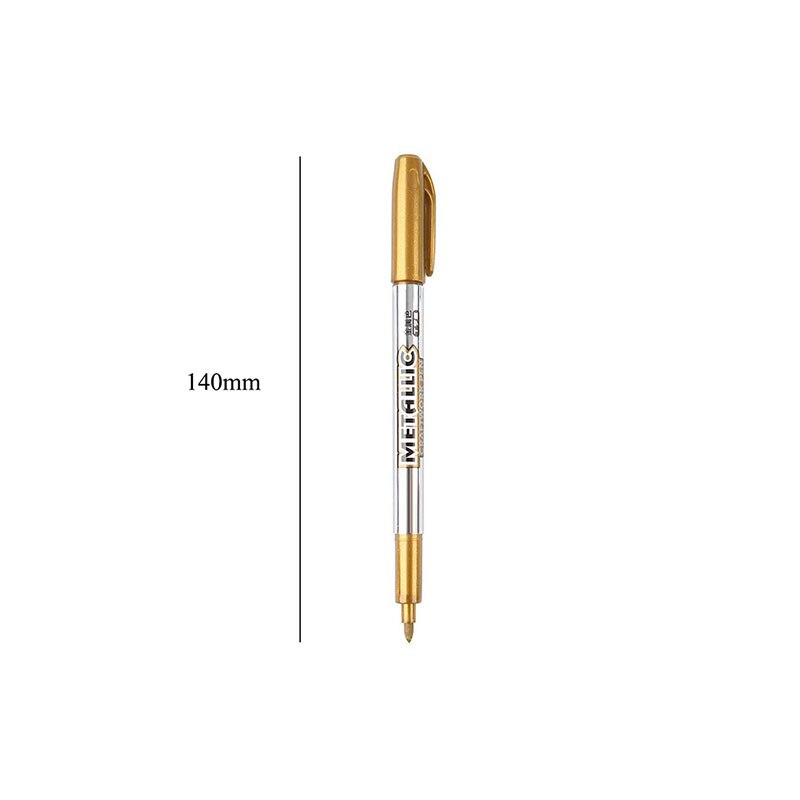 Metallischen Stift Gold Silber Harz Zeichnung Stift Acryl DIY Epoxid Harz bilden Markieren dauerhaft Marker Handgemachte Crfat Liefert: 1Gold
