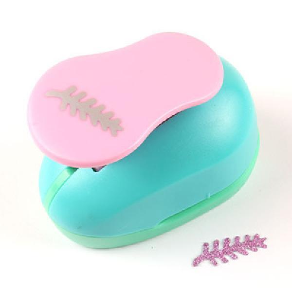 Large Scrapbooking Paper Craft Punch Kids Diary Decorate DIY Cutter Kawaii School Hole Punchers for Handicrafts Drilling Machine: Branch