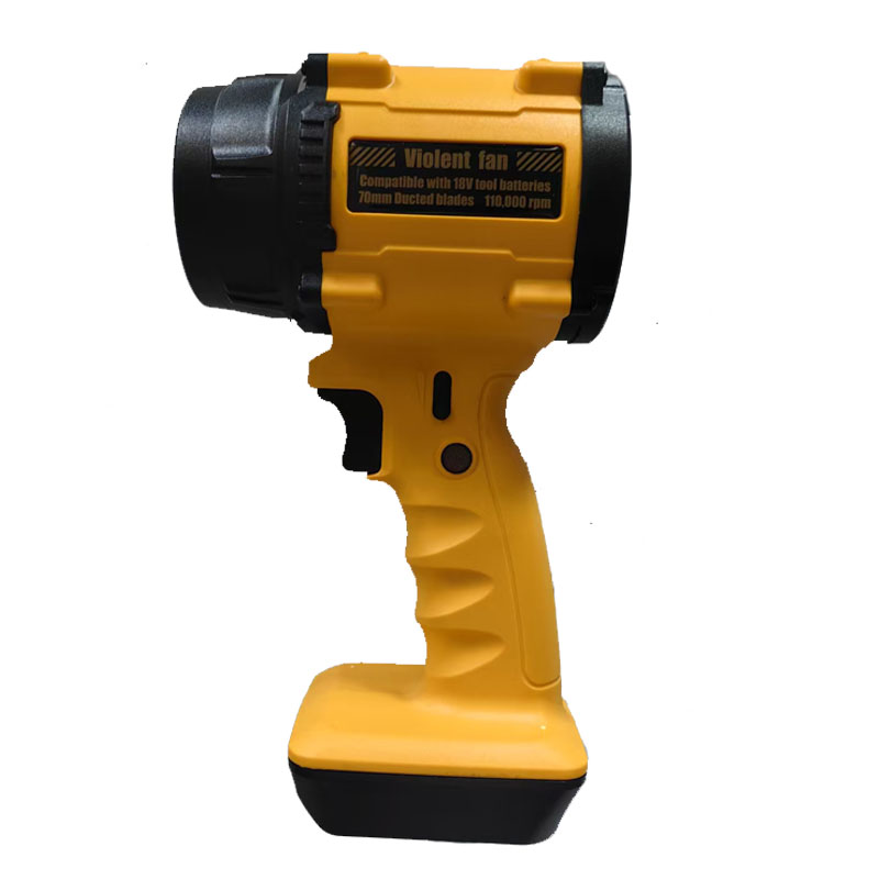 High-Power Gewelddadige Fan Luchtblazer Turbo Jet Fan Stuwkracht Leaf Duster Handheld Power Tools Voor DeWALT 20V 18V Batterij: Default Title
