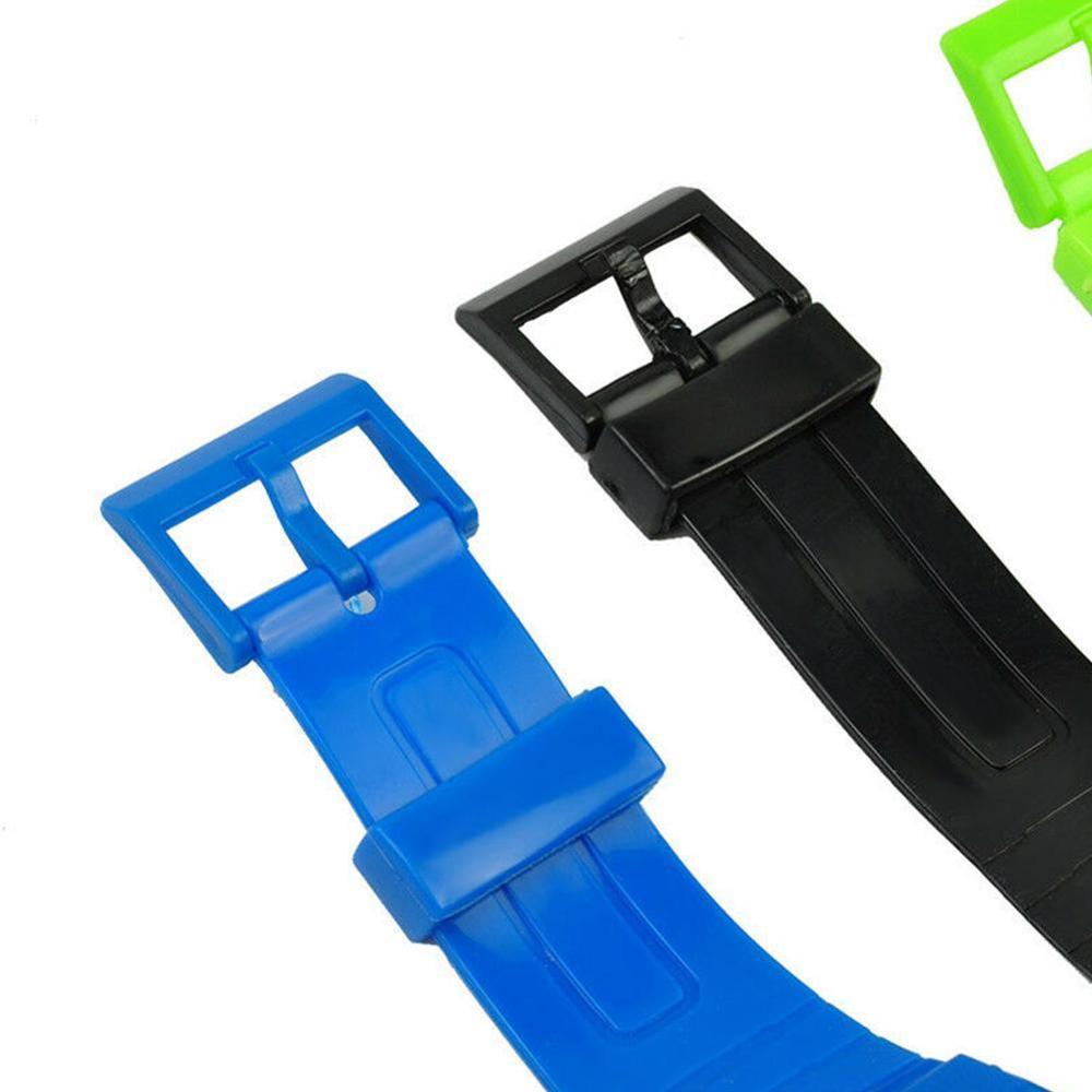 Barn silikone elektronisk lommeregner dato tid multifunktions armbåndsur lommeregner ure