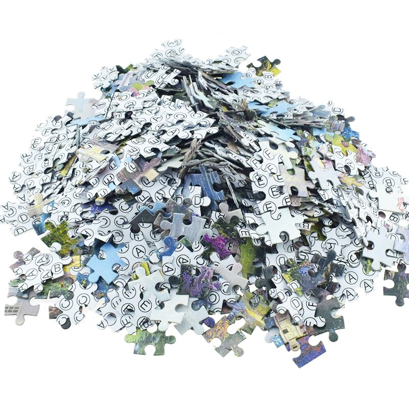 1000 Stuks Diy Puzzel Adult Puzzels Kinderen Educatief Speelgoed Decoratie 1259