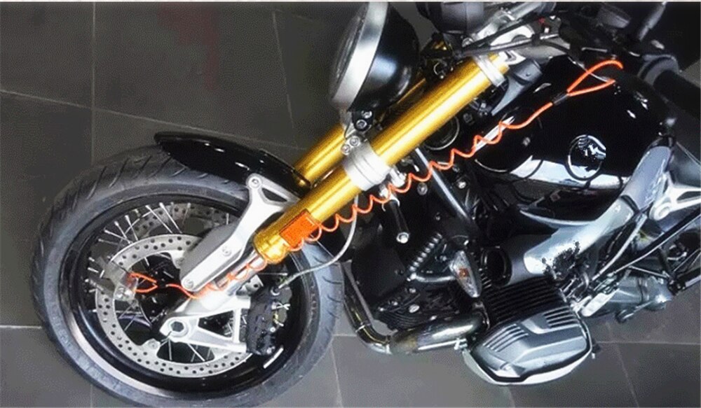 Motorcycle disc brake lock rope helmet anti-theft line for YAMAHA FZ750 FZR750R GENESIS FZR1000 GENESIS FJ1100 FJ1200S T