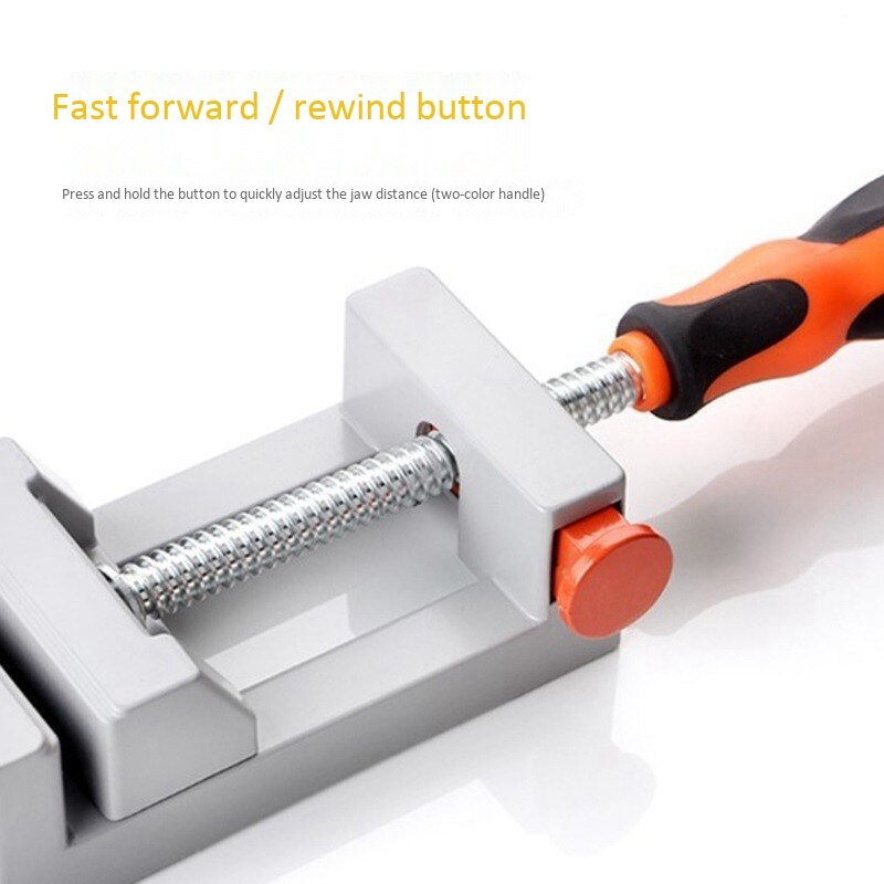 Double Handle Corner Clamp, 90 Degree Quick Release Corner Clamp for Welding, Wood-Working, Photo Framing