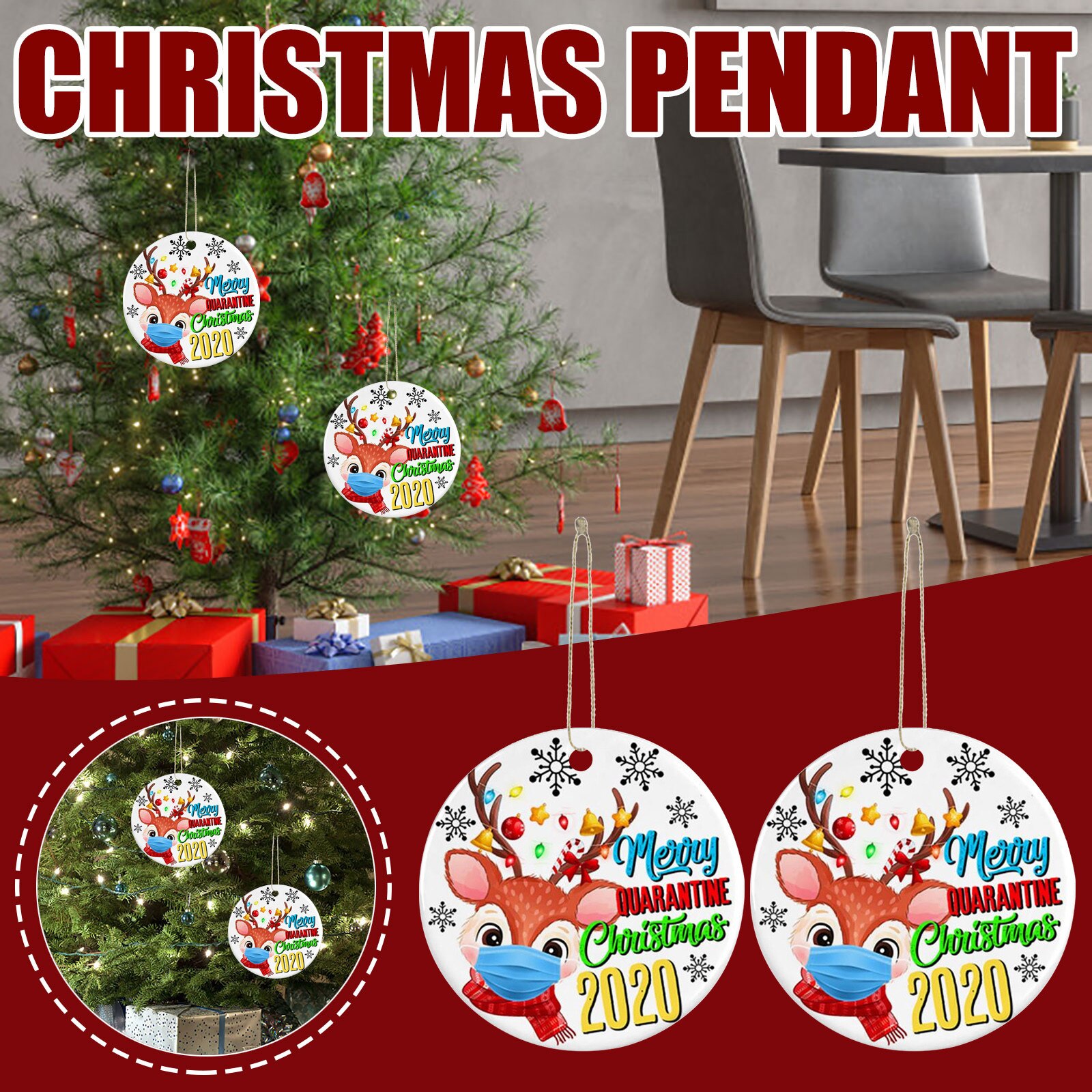 Kerst Decoraties Voor Kerstboomversiering Kerstboomversieringen Hanger Kerstman Hanger