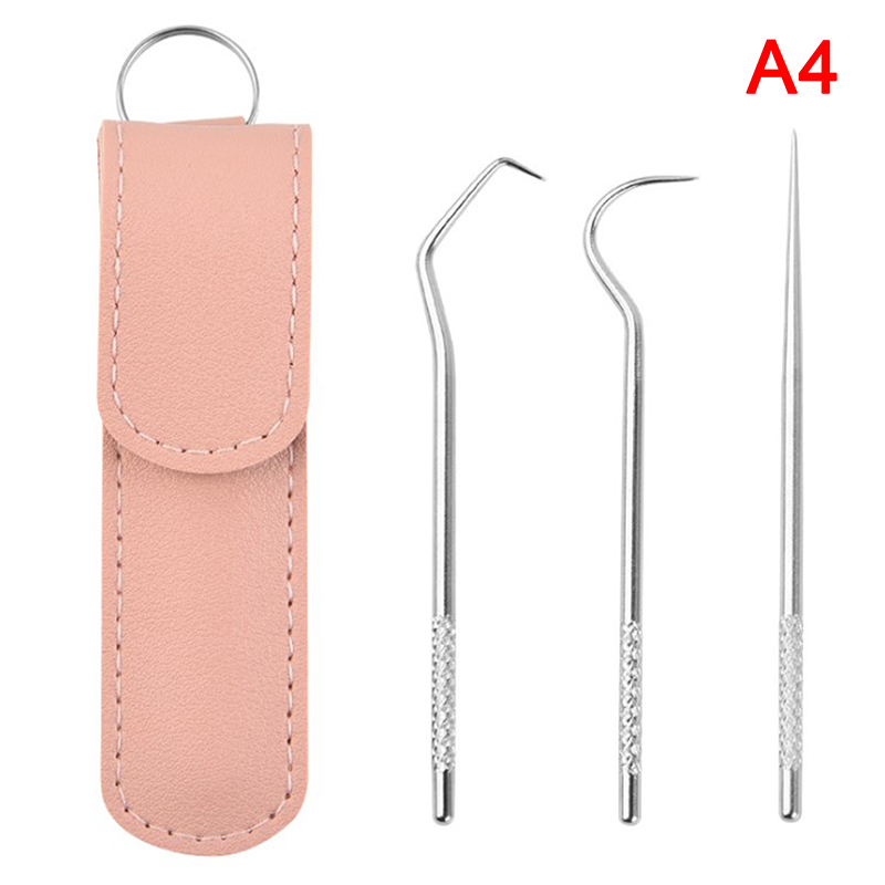 Ensemble de sacs à cure-dents portables en titane, avec supports en métal réutilisable pour les pique-niques en plein air et le Camping: NO.8