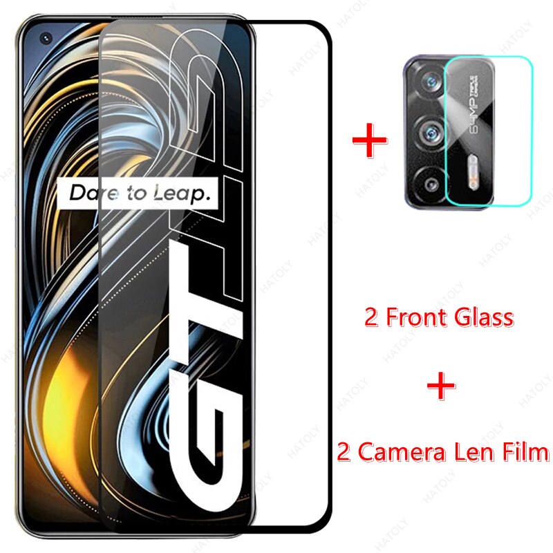 Voor Realme Gt 5G Glas Voor Realme Gt Master Gehard Glas Screen Protector Camera Len Film Voor Realme Narzo 30 7 8 Pro 5G C25s