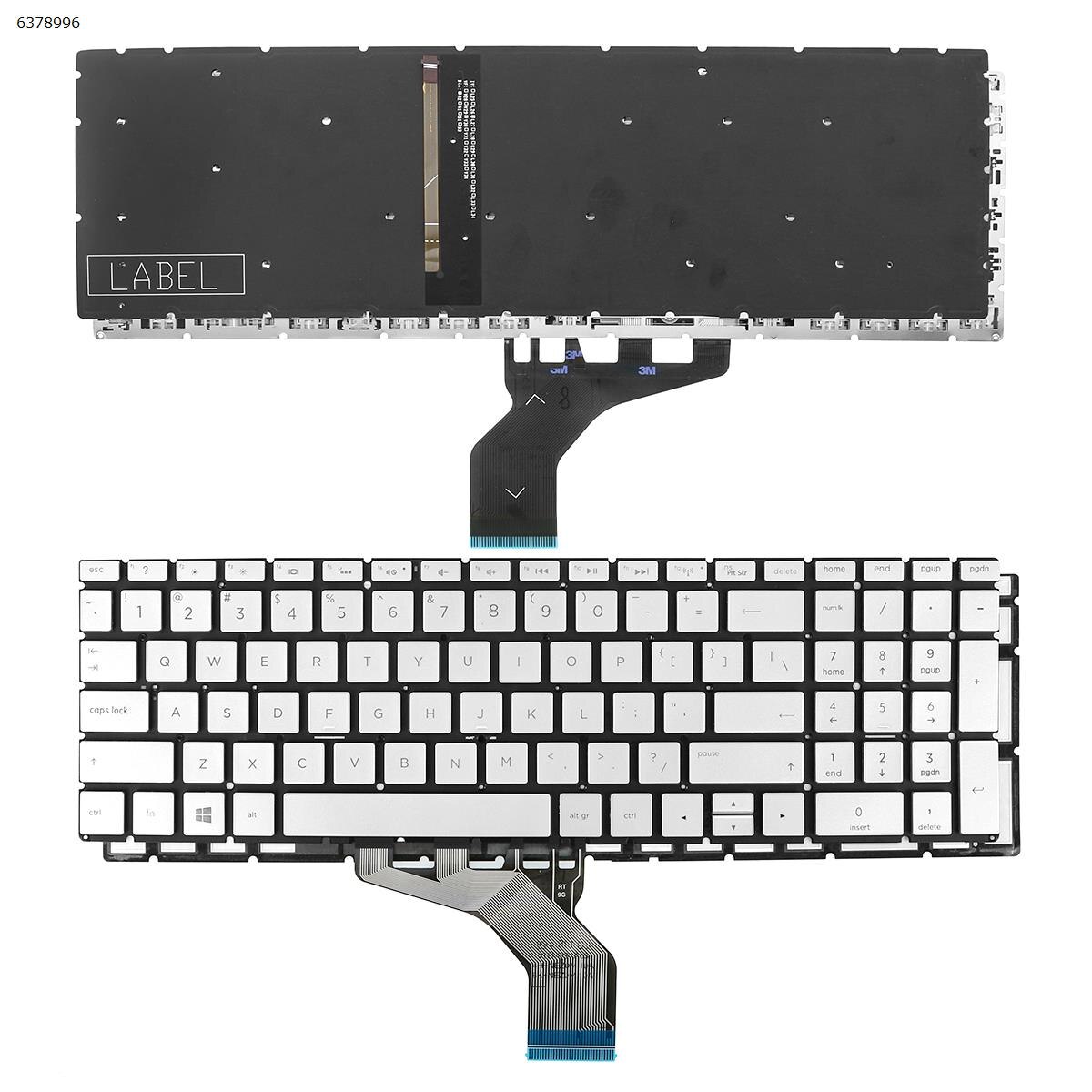 US Keyboard for HP Home 15-da0003cy 15-da0003ds 15-da0004cy 15-da0004ds 15-da0065cl 15-da0004dx 15-da0074nr Laptop Backlit