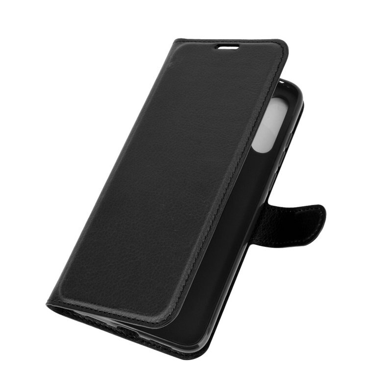 Para Vodafone Smart V11 funda abatible de cuero para Vodafone Smart V11 funda de teléfono con soporte: LZ BK