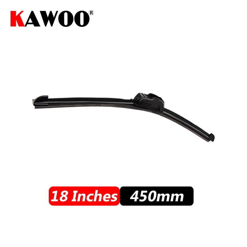KAWOO Car Wiper Blade U Hook Universal Frameless Bracketless Rubber Car Windshield Wipe Blades 14"16"17"18"19"20"21"22"24"26"28": PURPLE / 13Inches 325mm