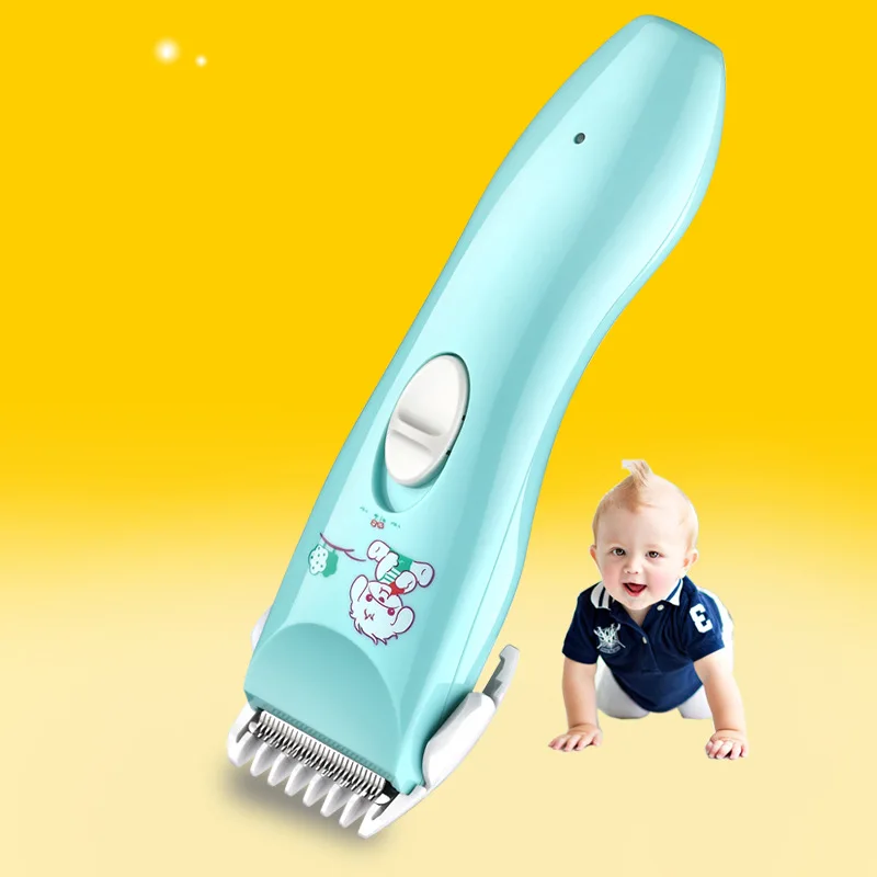 Baby Tondeuse Elektrische Tondeuse Usb Baby Scheerapparaat Snijden Babyverzorging Snijden Remover Oplaadbare Rustig Kids Haar Knippen