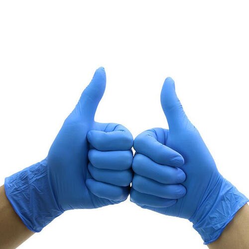 100 Stuks Wegwerp Nitril Handschoenen Werk Handschoen Voedsel Prep Koken Handschoenen Keuken Voedsel Waterdichte Service Schoonmaak Handschoenen Blauw