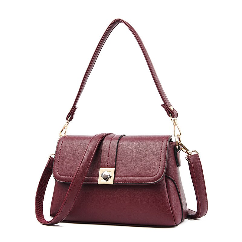 Bag middle aged women's bag trend women's mother's bag single shoulder small square bag women's messenger bag