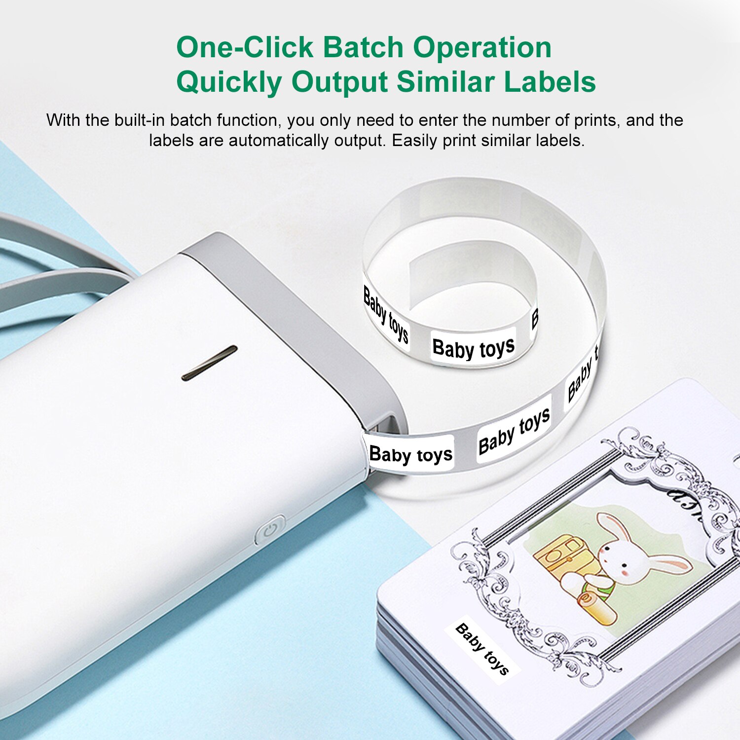 D11 WirelessThermal Label Printer Handheld Label Maker Machine Portable Price Sticker Printer Pocket Wireless Office Printer