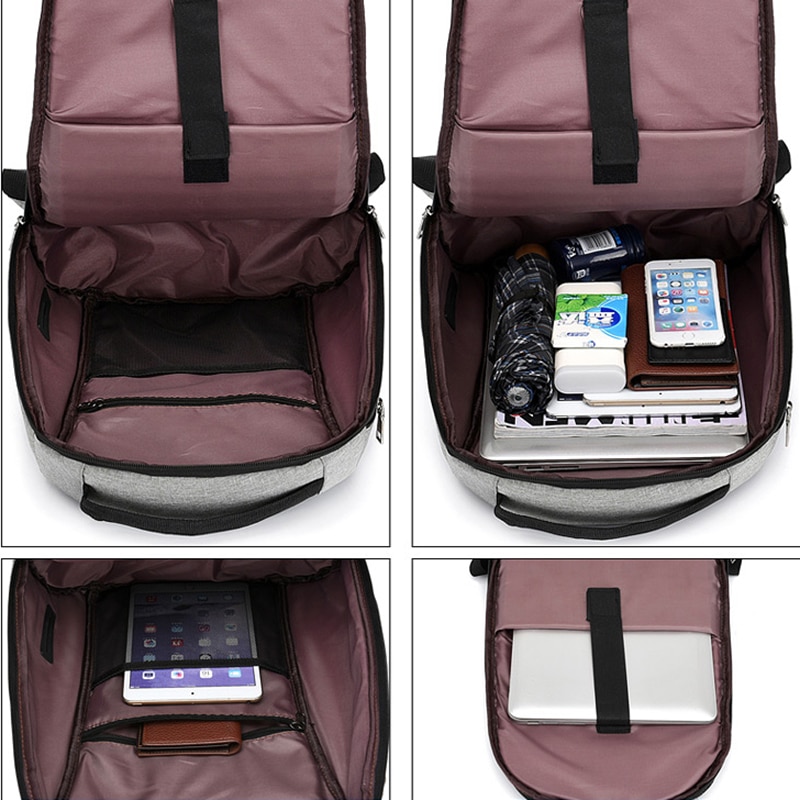 Casual Backpack Student Men Backpack Nylon Laptop Men School Backpacks Travel Shoulder Bags Fold Teen School bags