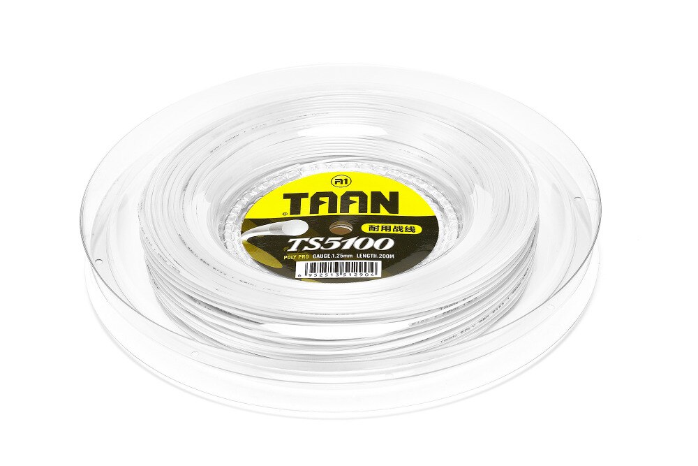 TAAN TS-5100 durable high-elastic polyester tennis string 200m