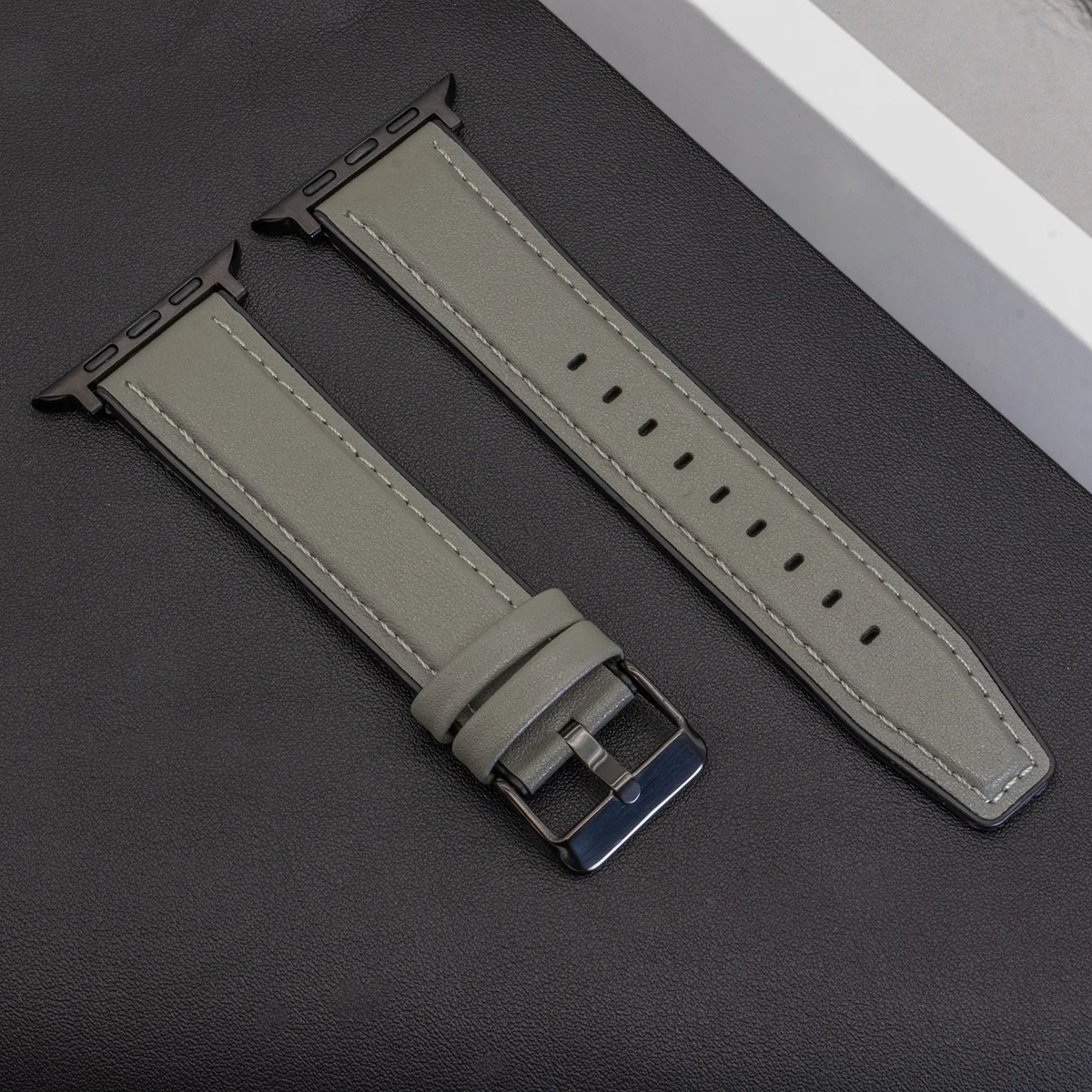 voor Apple Watch Series 10 46 mm 42 mm lederen band 9 8 7 band 45 mm 41 mm SE 6 5 4 44 mm 40 mm band Iwatch Ultra 2 1 49 mm armband