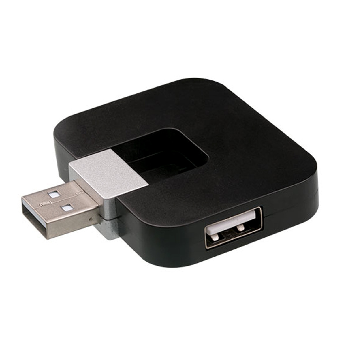 Wireless Micro USB 2.0 4-Port Distributor Multi Hub Splitter Power For Computer