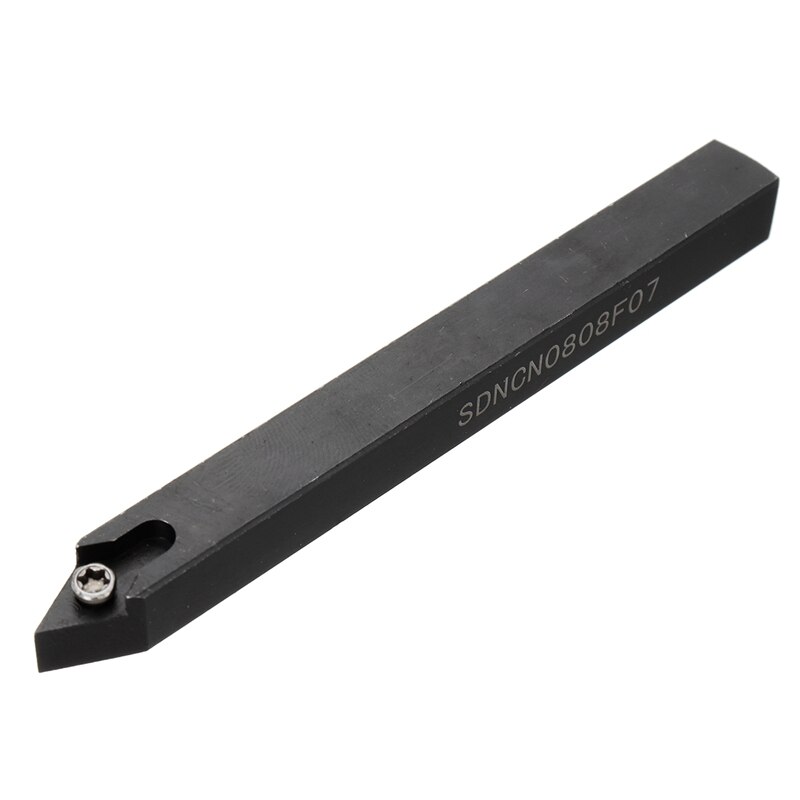 Portautensili per tornio indicizzabile con gambo da 8mm con inserti in metallo duro CCMT060204 DCMT070204 per macchina CNC