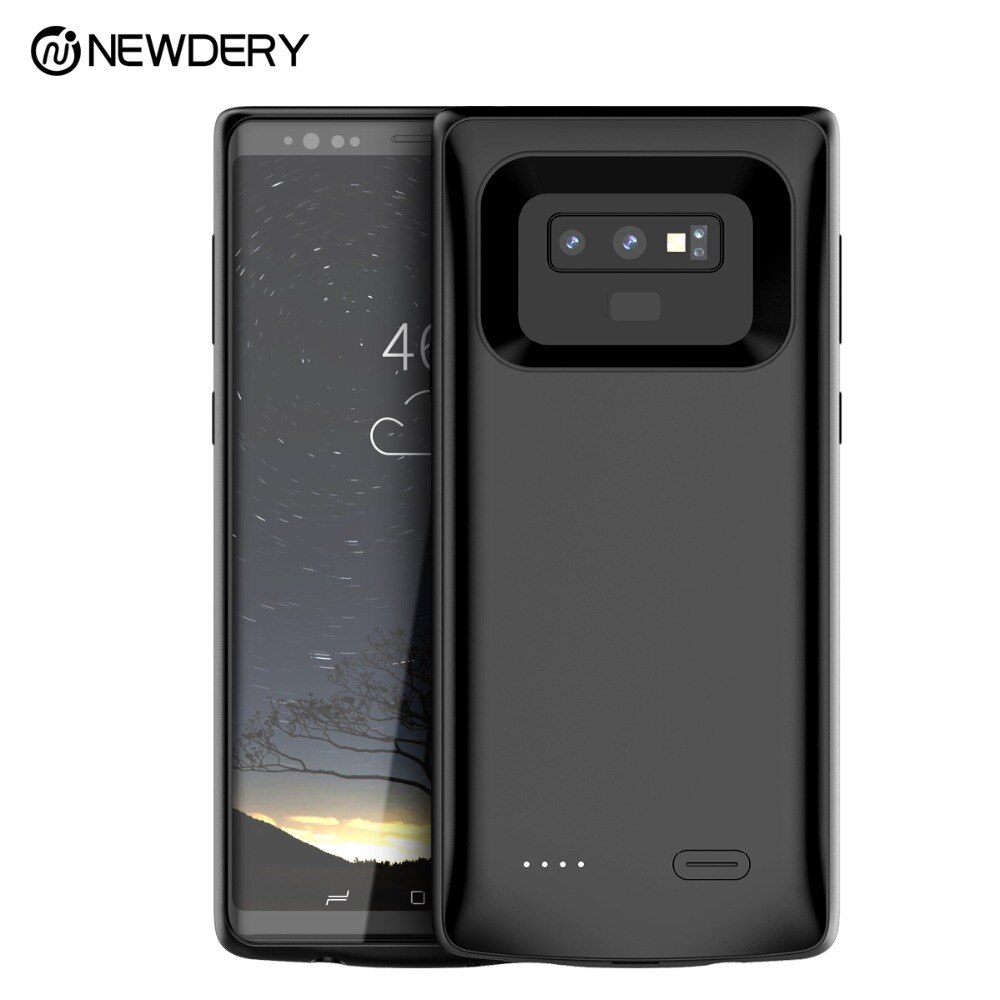 Nouvelle coque de chargeur de batterie 5000mAh, étui de téléphone à couverture complète pour Samsung Note 9 Type C pour Galaxy Note 9