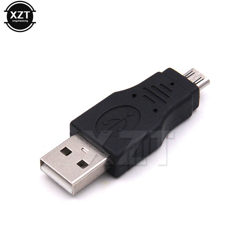 Adaptador USB 2,0 A macho A Micro B, cable de datos y carga de alta velocidad para Samsung, HTC, Motoro, 5p USD, 3 uds.