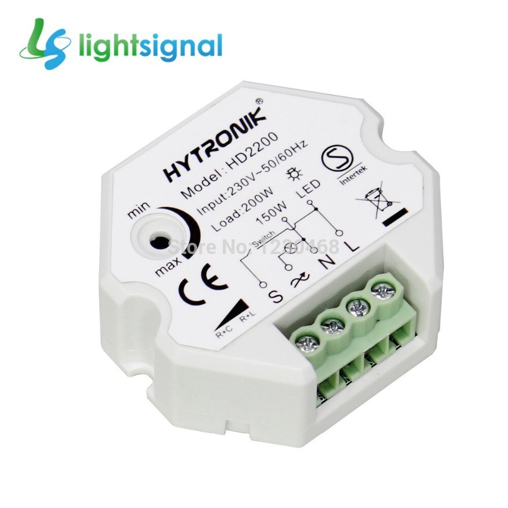 Push-type bagkantsdæmper, skift push-dimmer med forbedret dæmpningsydelse  hd2200